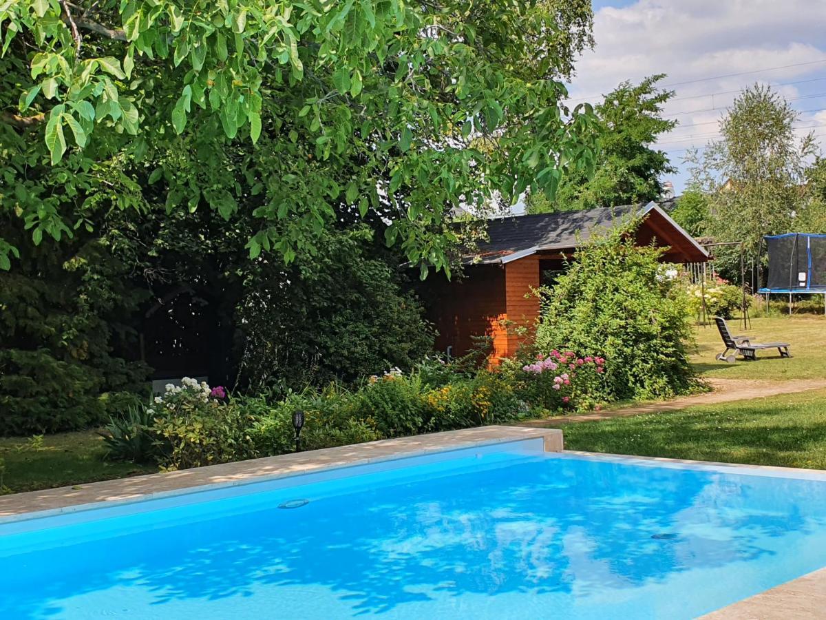 Ferienobjekt Beim Steinmetzen Apartment Radebeul Bagian luar foto