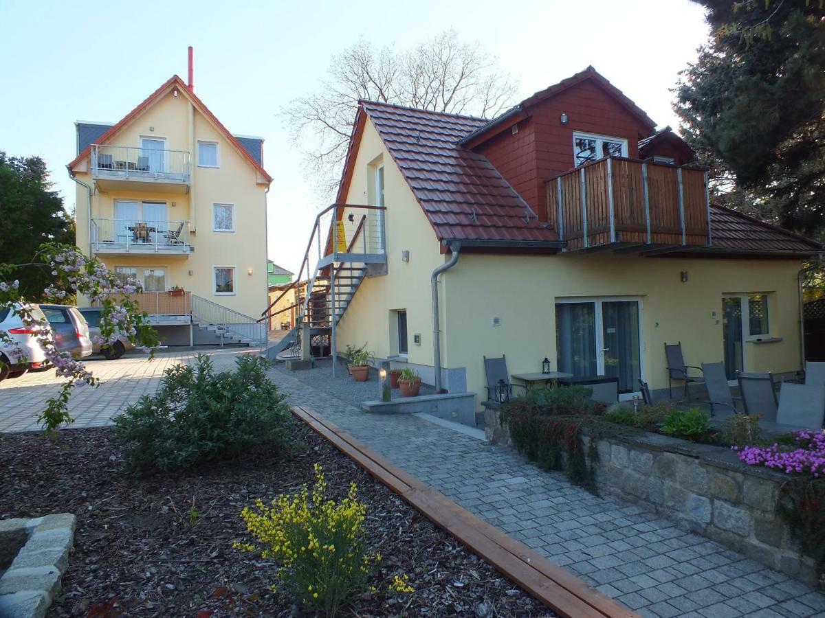 Ferienobjekt Beim Steinmetzen Apartment Radebeul Bagian luar foto